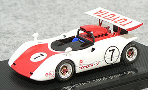Ebbro 43712 Toyota 7 Japan Kangnam 1969 No.7 (Red) 1/43 Scale