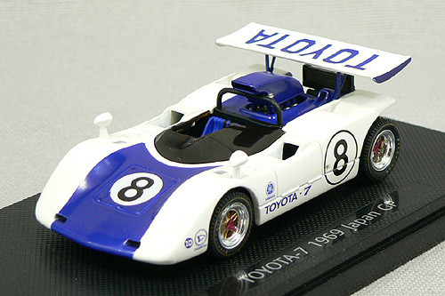 Ebbro 43713 Toyota 7 Japan Kangnam 1969 No.8 (Blue) 1/43 Scale