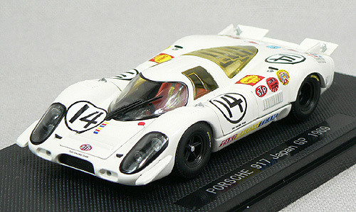 Ebbro 43748 Porsche 917 Short Tail Japan GP 1969 No.14 (White) 1/43 Scale