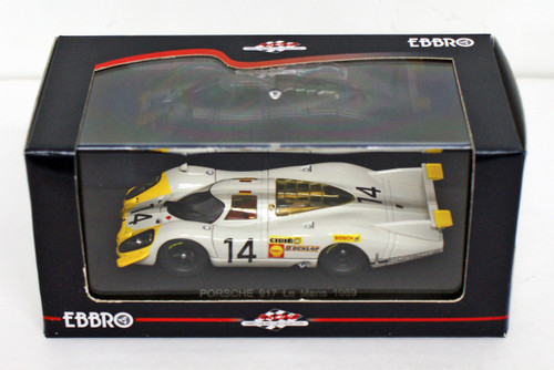 Ebbro 43750 PORSCHE 917 LONG TAIL LE MANS 1969 #14 1/43 Scale