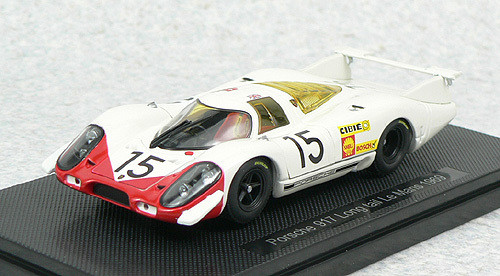 Ebbro 43751 Porsche 917 Le Mans 1969 No.15 (White) 1/43 Scale
