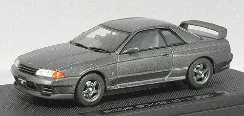 Ebbro 43759 NISSAN SKYLINE GT-R R32 Gun Gray 1/43 Scale