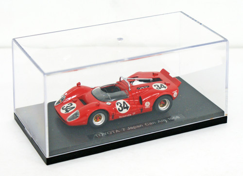 Ebbro 43879 Toyota 7 Japan Kangnam 1968 No.34 (Red) 1/43 Scale
