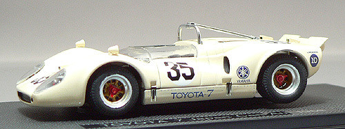 Ebbro 43880 Toyota 7 Japan Kangnam 1968 No.35 (Yellow) 1/43 Scale