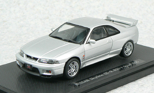 Ebbro 43882 NISSAN SKYLINE GT-R R33 V-Spec Silver 1/43 Scale