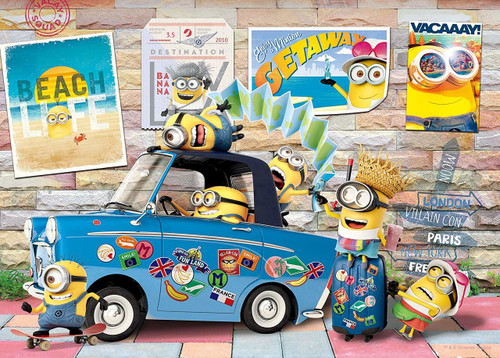 Epoch Jigsaw Puzzle 06-098s Despicable Me Minions Vacation (500 Pieces)