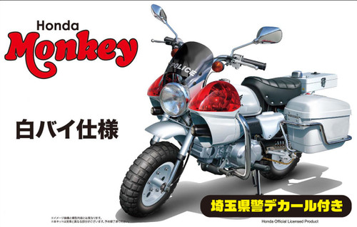 Fujimi Bike-15 EX-1 Honda Monkey Police Motorcycle Special Ver. (w/ Saitama Pref. Police Decal) 1/12 scale kit