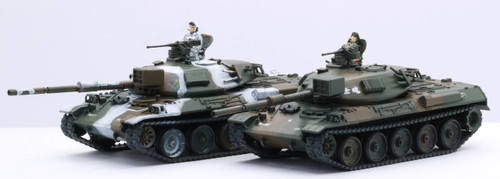 Fujimi SWA2 JGSDF Type 74 (2 Set) 1/76 scale kit