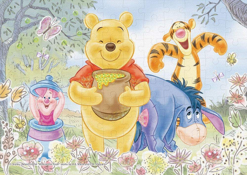 Epoch Jigsaw Puzzle Decoration 72-010 Disney Winnie the Pooh Sweet Flower (108 Pieces)