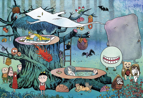 Yanoman Jigsaw Puzzle 03-881 GeGeGe no Kitaro (300 Pieces)