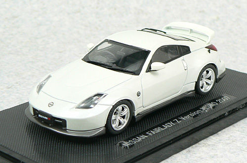 Ebbro 43940 NISSAN FAIRLADY Z NISMO 2007 White 1/43 Scale