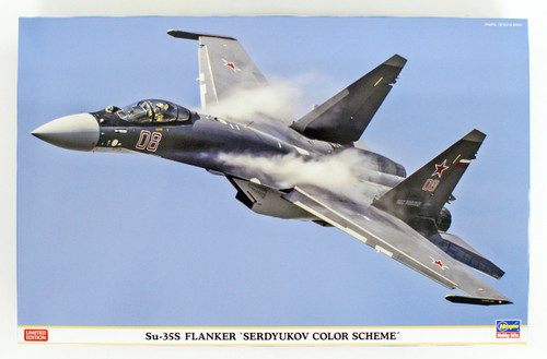 Hasegawa 02288 Russia Air Force Su-35S Franker 'Serdyukov Color Scheme' 1/72 Scale kit