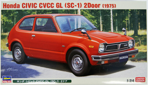 Hasegawa 20360 Honda Civic CVCC GL (SC-1) 2 Door 1/24 Scale kit
