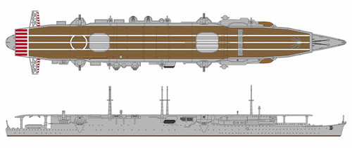 Hasegawa 30055 IJN Aircraft Carrier Shoho 'Hyper Detail' 1/700 scale kit