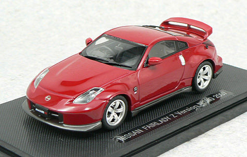 Ebbro 43959 NISSAN FAIRLADY Z NISMO 2007 Red 1/43 Scale