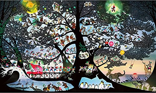 APPLEONE Jigsaw Puzzle 1000-830 Seiji Fujishiro Joy of Living (1000 Pieces)