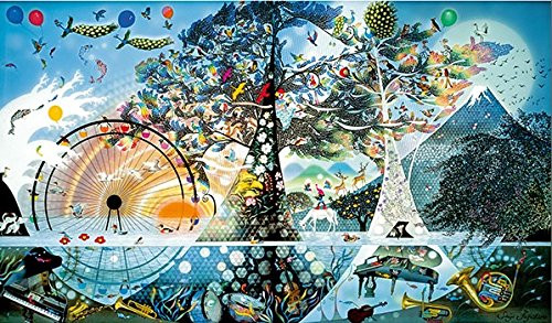 APPLEONE Jigsaw Puzzle 1000-829 Seiji Fujishiro Seimei Sanka Life's Anthem (1000 Pieces)