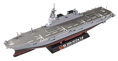 Pit-Road Skywave JPM-04 JMSDF Defense Ship DDH-181 Hyuga 1/700 Finished Model