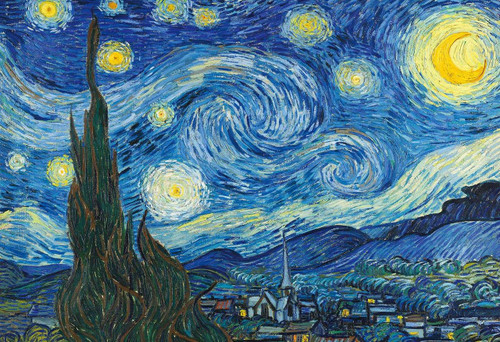 Epoch Jigsaw Puzzle 31-011 Art Vincent van Gogh The Starry Night (1053 S-Pieces)