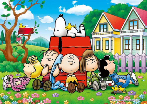 Epoch Jigsaw Puzzle 03-048 Peanuts Snoopy Nap Time (108 Pieces)