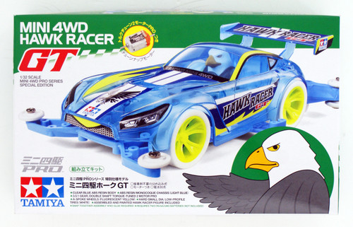 Tamiya Mini 4WD 95414 Hawk Racer GT MA Chassis 1/32 Scale