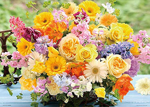 Beverly Jigsaw Puzzle 66-106 Happy Yellow Bouquet (600 Pieces)