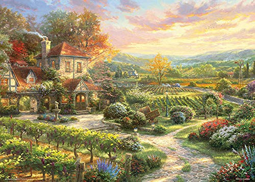 Beverly Jigsaw Puzzle 66-104 Thomas Kinkade Wine Country (600 Pieces)