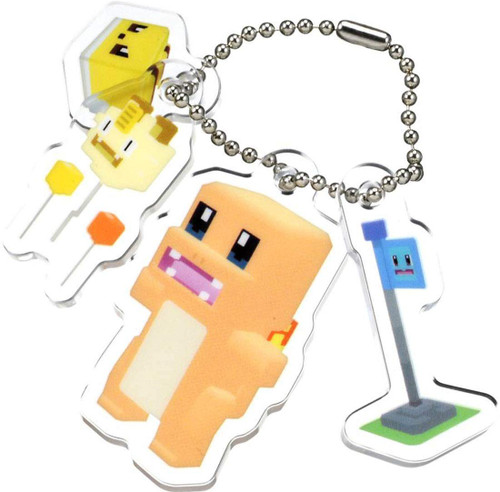 Takara Tomy Pokemon Quest Pokexel Acrylic Mascot Charmander Hitokage