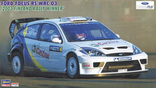 Hasegawa 20380 Ford Focus RS WRC03 2003 Finland Rally Winner 1/24 Scale kit