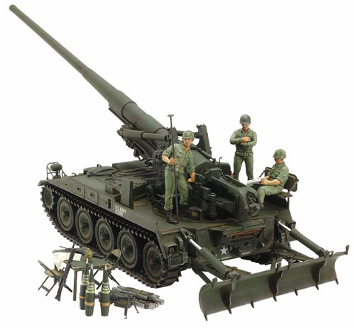 Tamiya 37021 U.S. Self-Propelled Gun M107 (Vietnam War) 1/35 scale kit