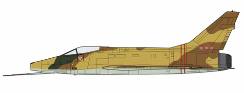 Hasegawa 64772 Area-88 F-100D Super Sabre Mickey Simon 1/72 Scale kit