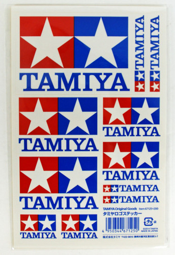 Tamiya AO-67125 Mini 4WD Tamiya Logo Sticker