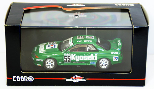 Ebbro 44158 Kyoseki Skyline Gr.A 1993 (Green) 1/43 Scale