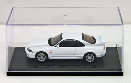 Ebbro 44186 NISSAN SKYLINE GT-R R33 Vspec White 1/43 Scale