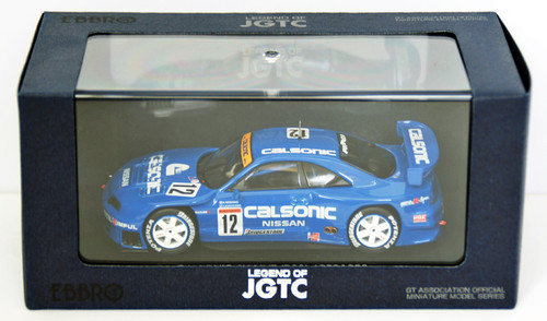 Ebbro 44192 Calsonic Skyline Jgtc 1998 (Blue) 1/43 Scale
