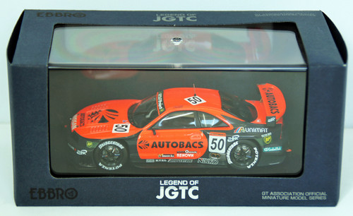 Ebbro 44195 Arata Skyline Jgtc 1998 (Orange/Black) 1/43 Scale