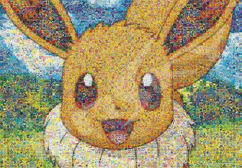Ensky Jigsaw Puzzle 500T-L20 Pokemon Eevee Mosaic Art (500 L-Pieces)