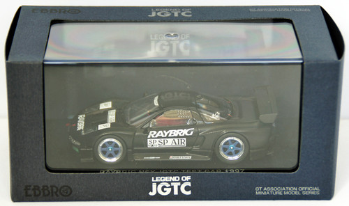 Ebbro 44225 Raybrig Nsx Jgtc 1997 Test Car (Black) 1/43 Scale