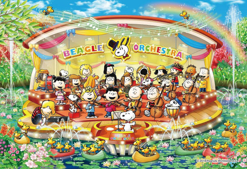 Epoch Jigsaw Puzzle 26-301s PAENUTS Snoopy Water Orchestra (300 Pieces)