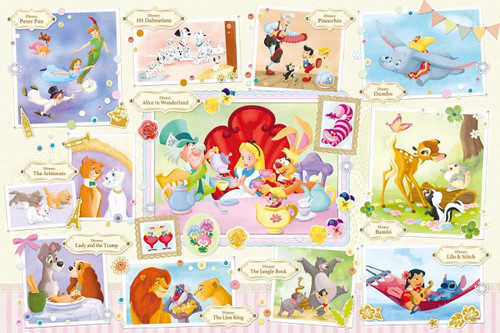 Epoch Jigsaw Puzzle Decoration 97-002 Disney Treasured Moments (1000 Pieces)