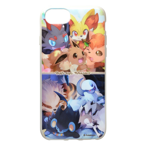 Pokemon Center Original iPhone 8/7/6s/6 Soft Jacket Eevee & Absol 1013