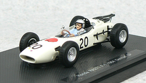 Ebbro 44256 Honda RA271 1964 German GP No.20 (White) 1/43 Scale