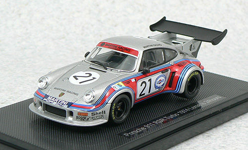 Ebbro 44307 PORSCHE 911 RSR TURBO LE MANS 1974 #21 1/43 Scale
