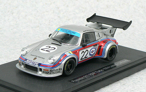 Ebbro 44308 PORSCHE 911 RSR TURBO LE MANS 1974 #22 1/43 Scale