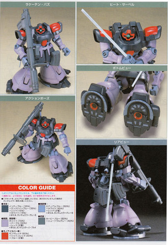 Bandai HGUC 017 Gundam MS-09F DOMTROPEN 1/144 Scale Kit