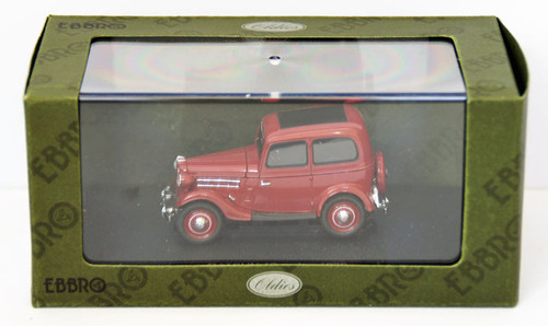 Ebbro 44347 Datsun 17 Sedan 1938 (Dark Red) 1/43 Scale
