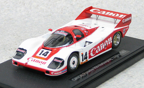 Ebbro 44360 Canon Porsche 956 1983 Nurburgring 1000km (White/Red) 1/43 Scale
