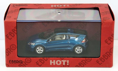 Ebbro 44392 Honda CR-Z (Blue) 1/43 Scale
