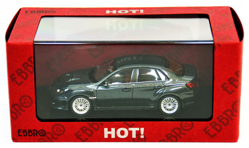 Ebbro 44398 Subaru WRX Sti A-Line (Gray) 1/43 Scale