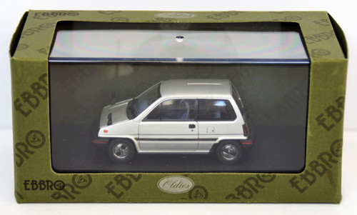 Ebbro 44492 Honda City With Alloy Wheel (Silver) 1/43 Scale